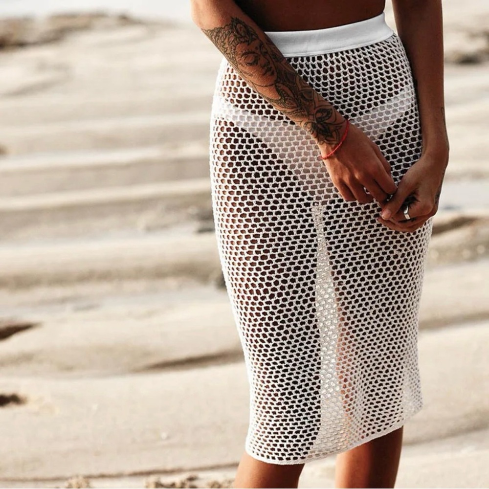 Crochet Midi Skirt